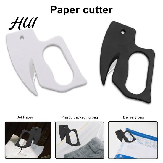 Plastic Letter Opener 4Pcs Portable Safe Envelope Slitter Compact Christmas Gift Wrapping Tool for Home And Office Cutter