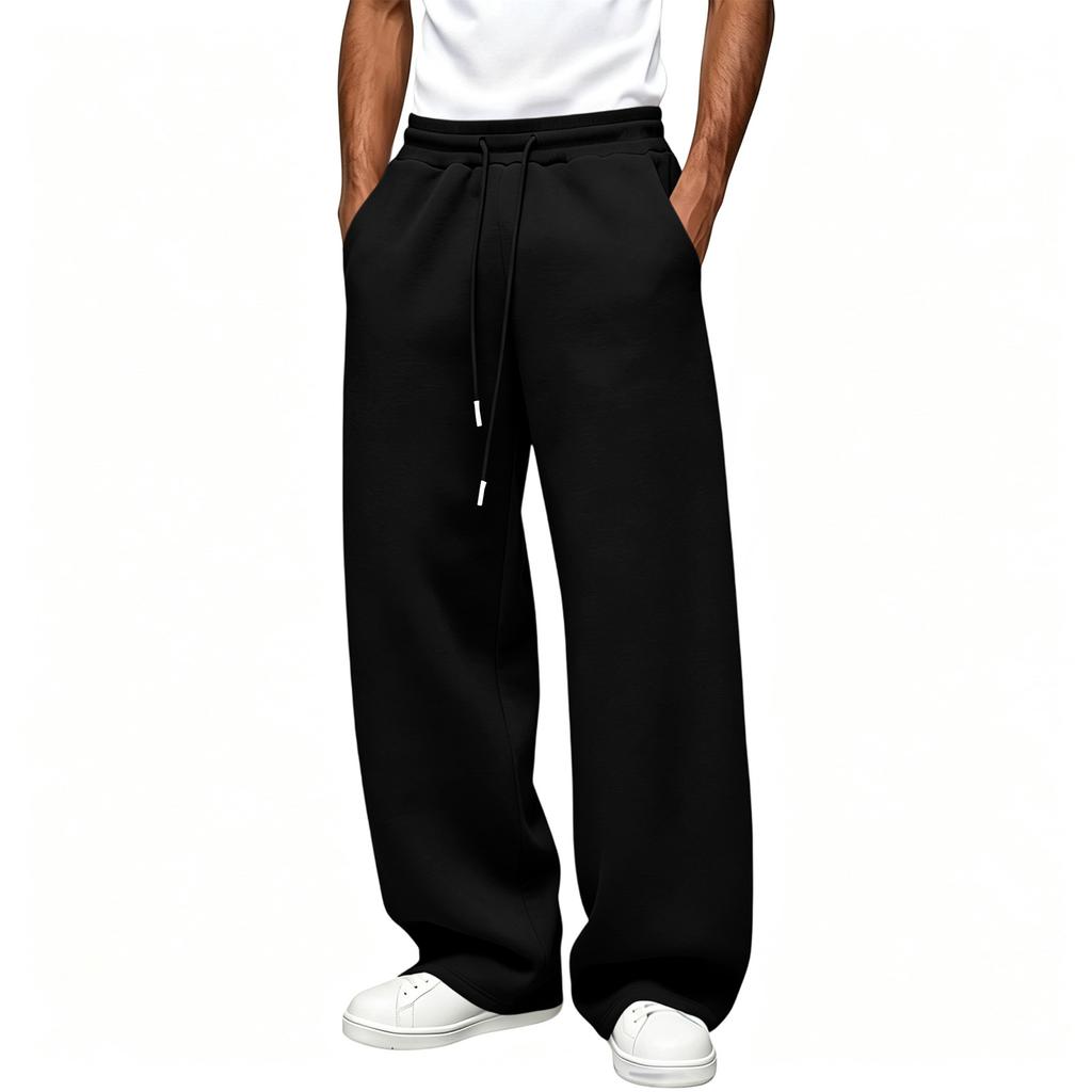 Men's Loose Fit Casual Sweatpants with and Elastic Waist