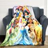 1Pc Magic Frozen Kingdom Blanket For Couch Bed Plush Cozy Fuzzy Blanket Super Soft Warm Blankets For Fall And Winter 091868