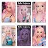 Belle Delphine Gamer Girl Metal Sign Bar Cave Wall Decor Wall Mural Cinema create Tin Sign Poster