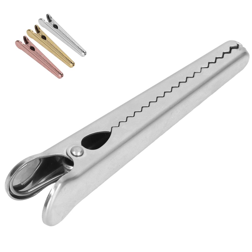 Sealing Clip Length 11.6cm Comfortable Handle Rugged Design Internal Tooth Design Kitchen Tools