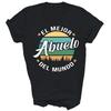 El Mejor Abuelo Del Mundo Spanish Grandpa Unisex Shirt Gift