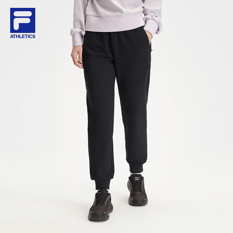 FILA Women s Winter Fleece-Lined Tapered Knit Pants M
