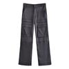 Fashion Style 2024 Spring/Summer New Arrival Women's Clothing Mid-Waisted Figure Flattering Straight-Leg Pants Silk Satin Texture Cargo Pants 7102504