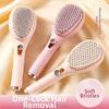Anti Static Retractable Hair Comb Self Cleaning Detangling Brush Scalp Massage Comb  Styling Tool