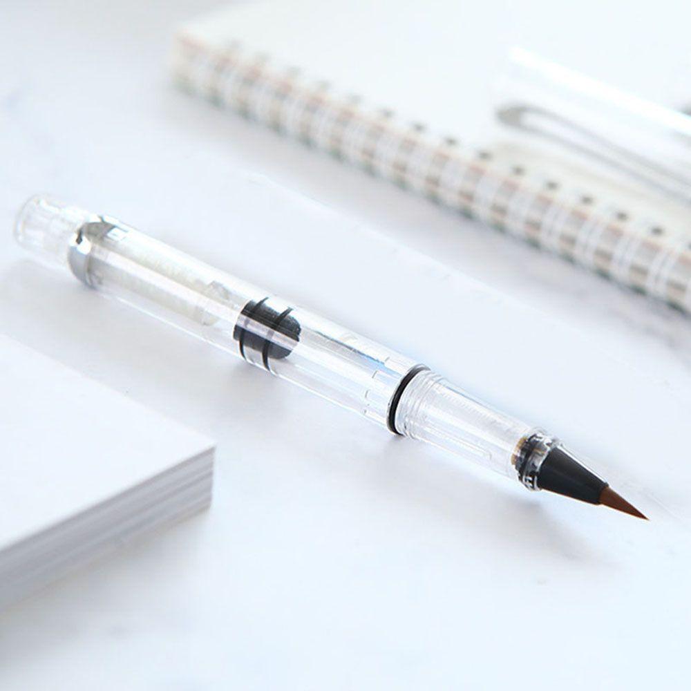 Creative Office Fountain Scrapbook Refill Art Drawing School Supplies Gold Powder Ink Brush Pen