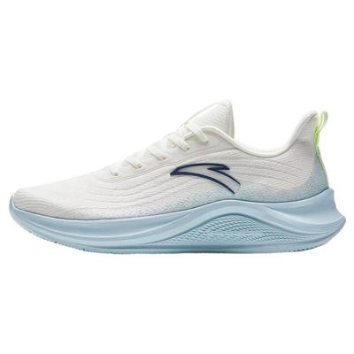 Casual Comfortable Shock Absorbing Non-Slip Wear-Resistant Low-Top Running Shoes Men Sneaker White Blue 912525504F-3