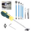 9pcs Filling And Caulking Kit Grout Removal Tool Tile Floor Seam Repair Tools  For Joint Cleaner Construction Tool