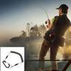 Fishing Missed Rope Anti-lost Spiral Spring Lure Pliers Lanyard Wire Spring Rope Prevent Rod Drop Lose Tool Durable Lanyard