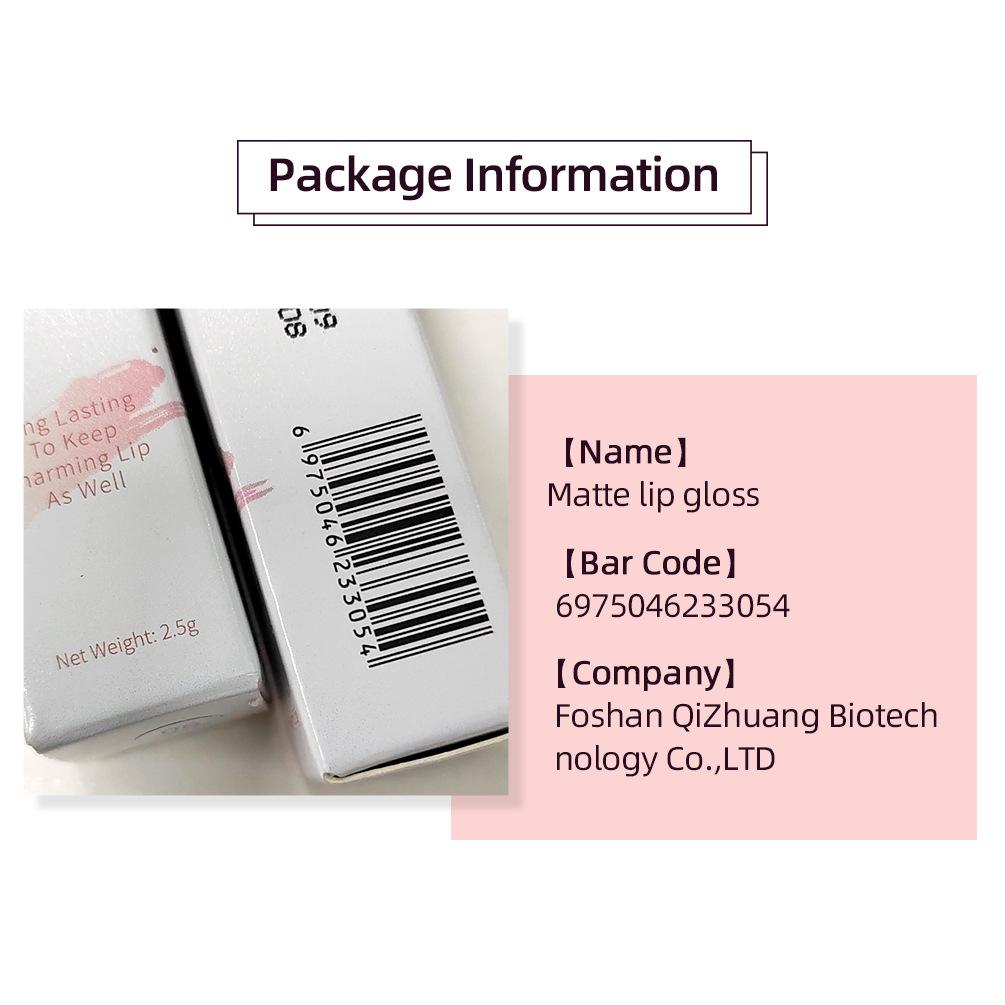 Diamond Sparkle Long-Lasting Waterproof Lip Gloss High Pigment Lipstick Makeup