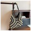 Large Capacity Woven Bag Women'S Summer Seaside Vacation Straw Bag Commuter Fashion Shoulder Tote Bag