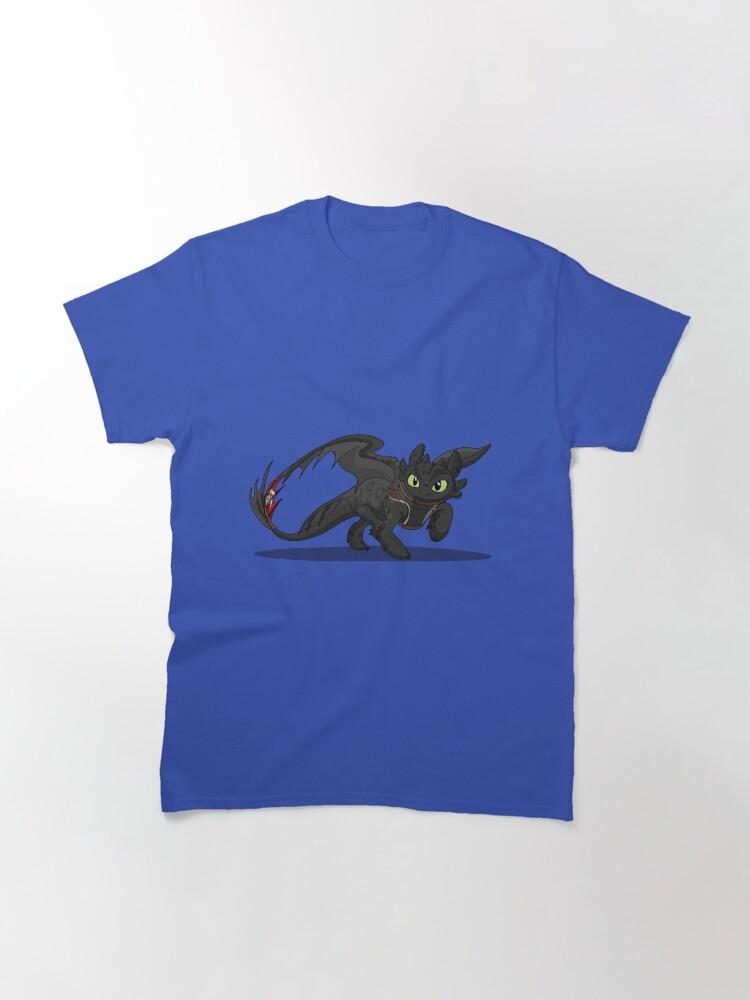 Comment dresser son dragon Krokmou (transparent) T-shirt Classique