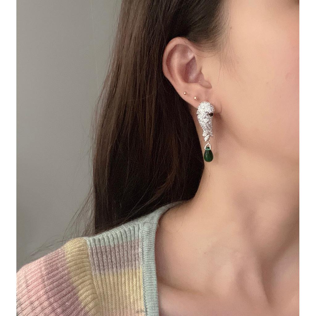 Leopard Diamond Studded Earrings Round  Hot Selling, Highest Version On the Market Original Asian Gold Material Non-allergenic Material for Daily Wear