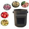 Non-woven Potato Grow Bags Vegetable Planting Container with Handles and Harvest Window