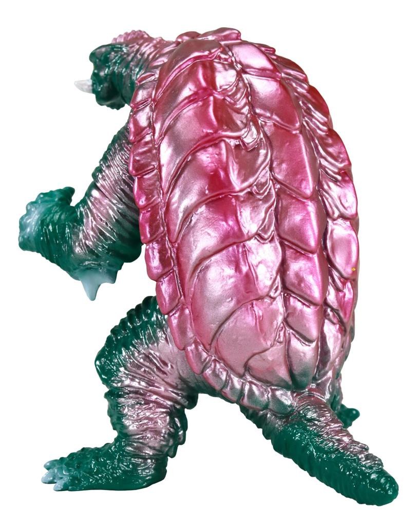 Character Content Production Middle Size Series Gamera Gamera Retro Green 100mm PVC Painted Complete Soft Vinyl Figure (CCP) [3rd Release] (1996) Ver.