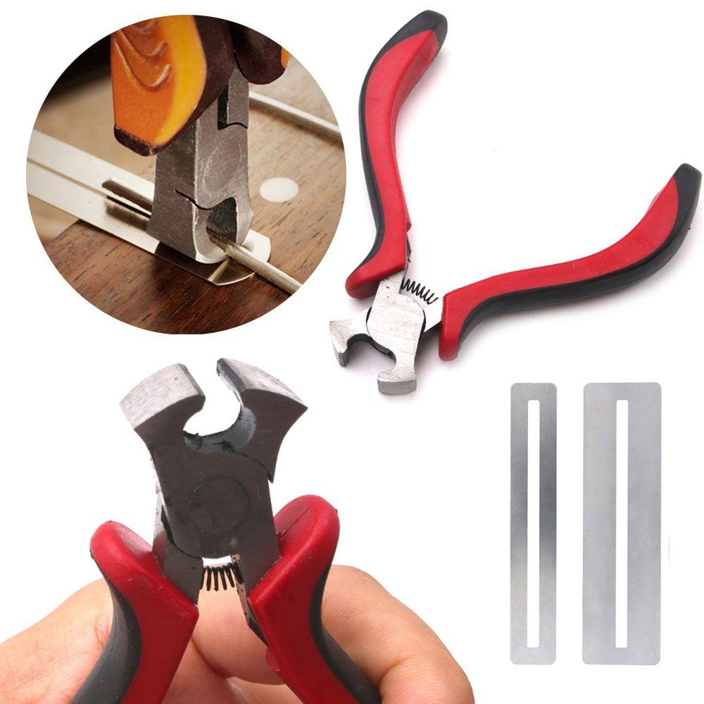 

Polishing Repair Tool Guitar String Cutter Fret Wire Puller Fingerboard Protection Gasket