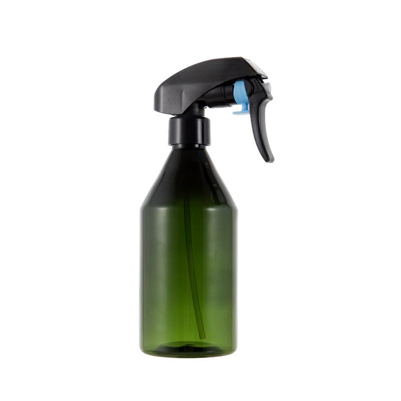 300ml Slanted Shoulder Fine Mist Spray Bottle with Large Spray Gun for Watering, Hair Styling, and Pets