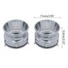 10 Inch 2Pcs Universal Loading Device Opener Adapter For Studer ReVox Aluminium NAB Hub Adapter