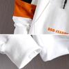 Teen Trendy Sweater Suit Men Sports Suit Hooded Pullovers and Casual Pants Campus Clothing