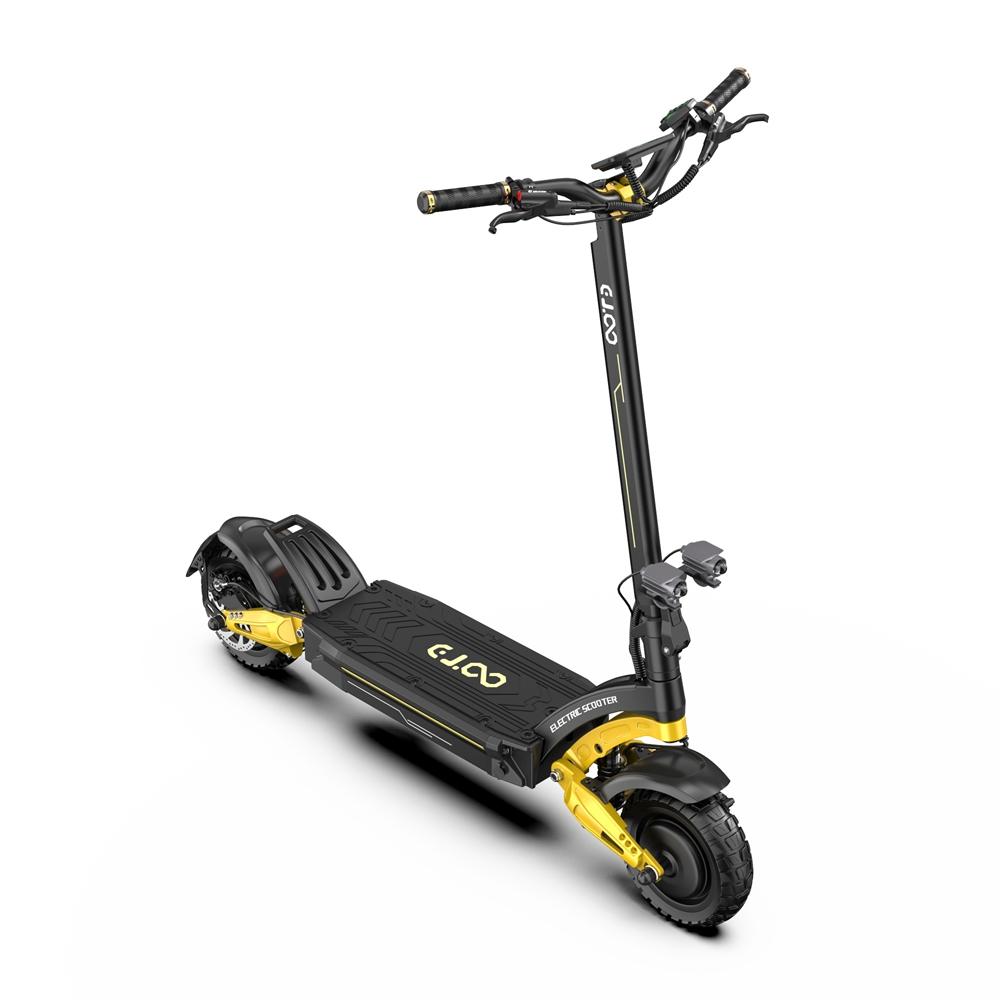 OOTD S30 App-controlled Smart Electric Scooters 1200W*2 Motors 52V 23.4AH Maximum Load Capacity 120kg IP54 Waterproof