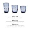 High-Value Drop-Resistant Diamond Acrylic Drinking Cup for Bar or Catering Use