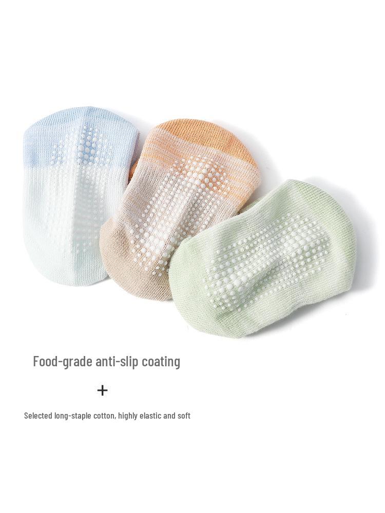 Calzini Colorati Antiscivolo Traspiranti per Bambini 2025 - Calzini Multicolore Antiscivolo per Bambini