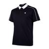HENRY STUART Men'S Active Line Polo Short Sleeve T-Shirt Black