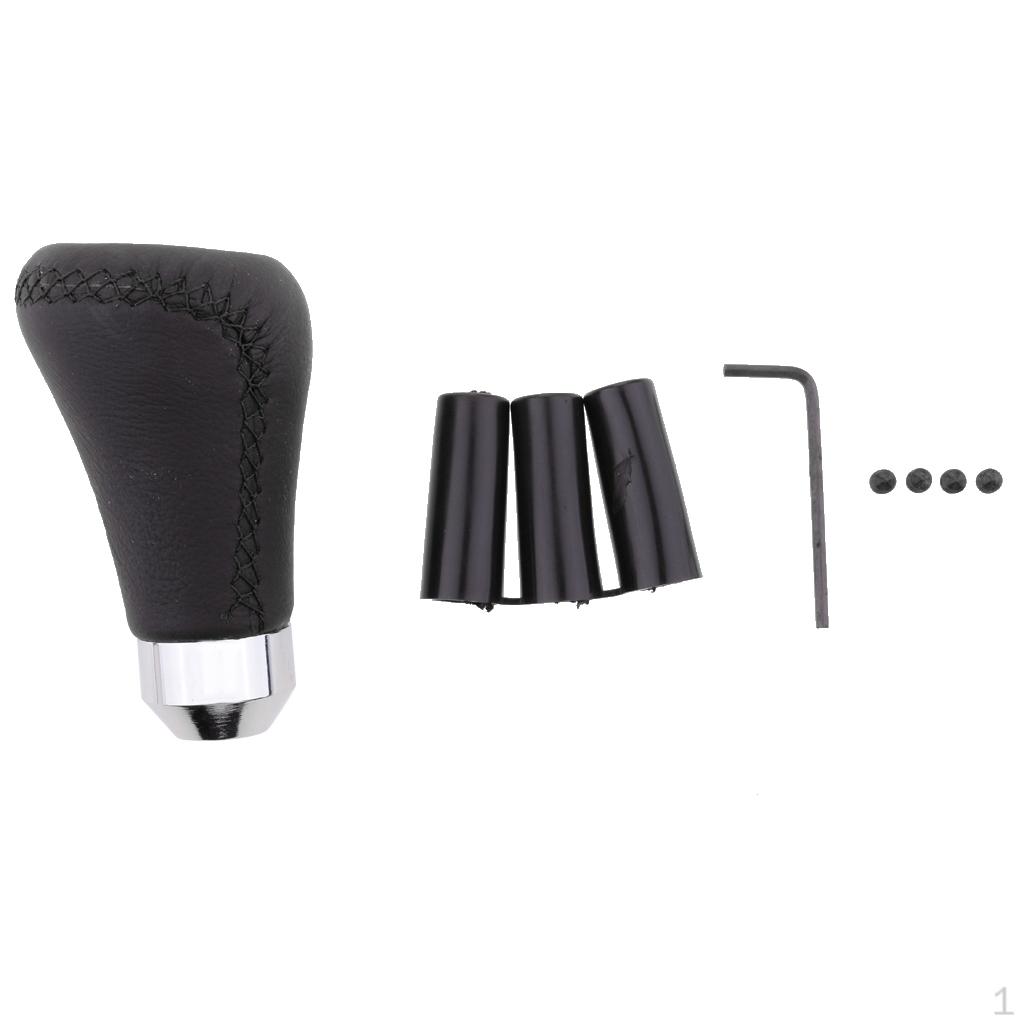 5 Knob with PU Leather Dustproof Cover for VW