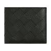 Bottega Veneta Intrecciato Woven Double Fold Grain Leather Wallet Men Wallet Dark-Green 743211V5I513350