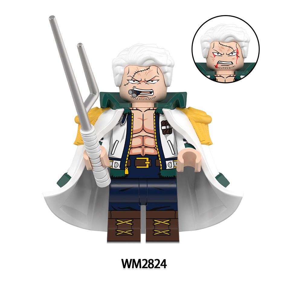WM6196 Educational DIY Blocks Set Anime Mini Sculpture Figurines Creative Assembly Toys Kids Christmas Birthday Present