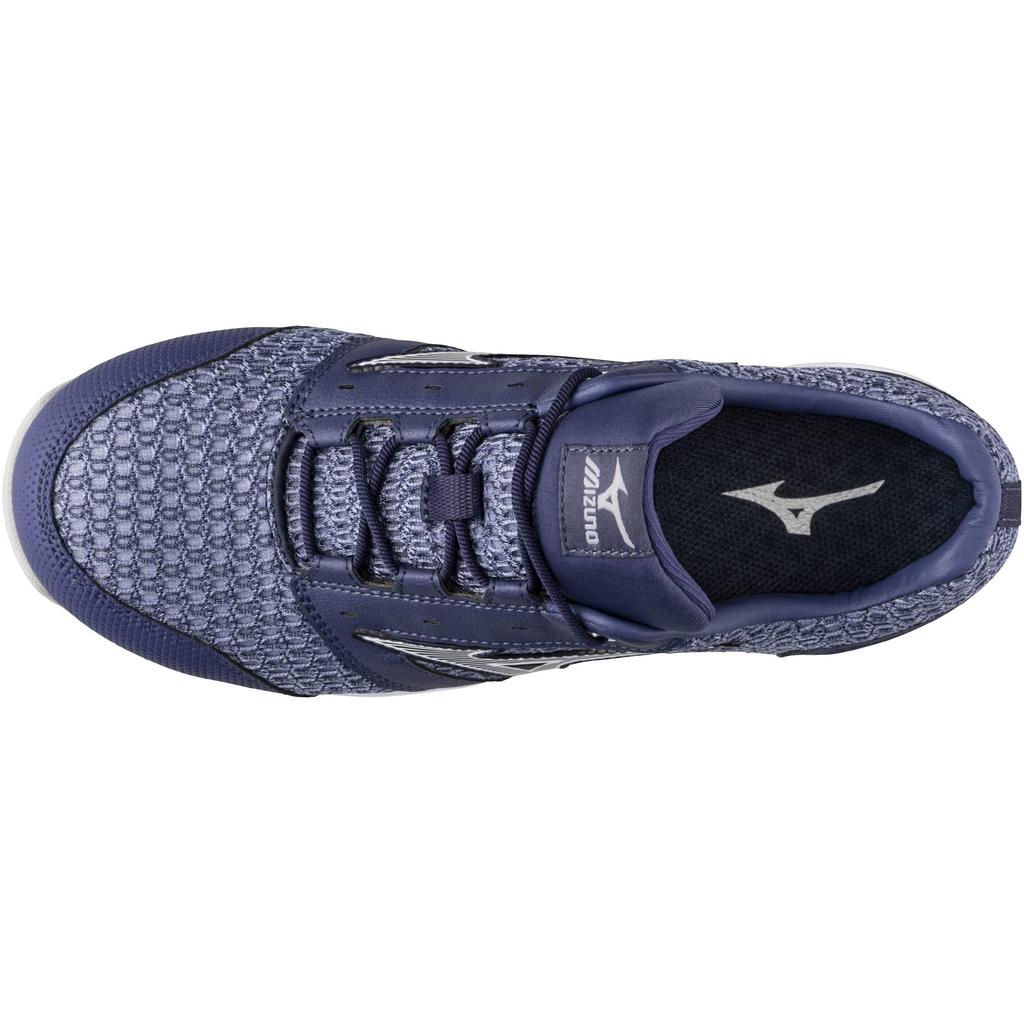 Mizuno VH11L Breathable Work and Safety Blue and Size 3E Men's All-Purpose Shoes, White, 27.5 Cm,