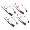 4Pcs Brushless ESC 45A 2 6S Power Supply RGB LED Electrical Speed Controller for RC FPV Quadcopter