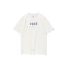 Li Ning T Shirts Men's Ivory Crew Neck Moderate Straight Fit AHSQ637-3