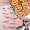 Halloween Pumpkin Cookie Cutters Featuring Changeable Funny Expressions Hollow Faces Fondant Embosser Stamps Biscuit Molds