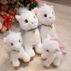 Cute Cute White Pony Plush Toy Pony Zodiac Horse Doll Children'S Company Soothing Doll