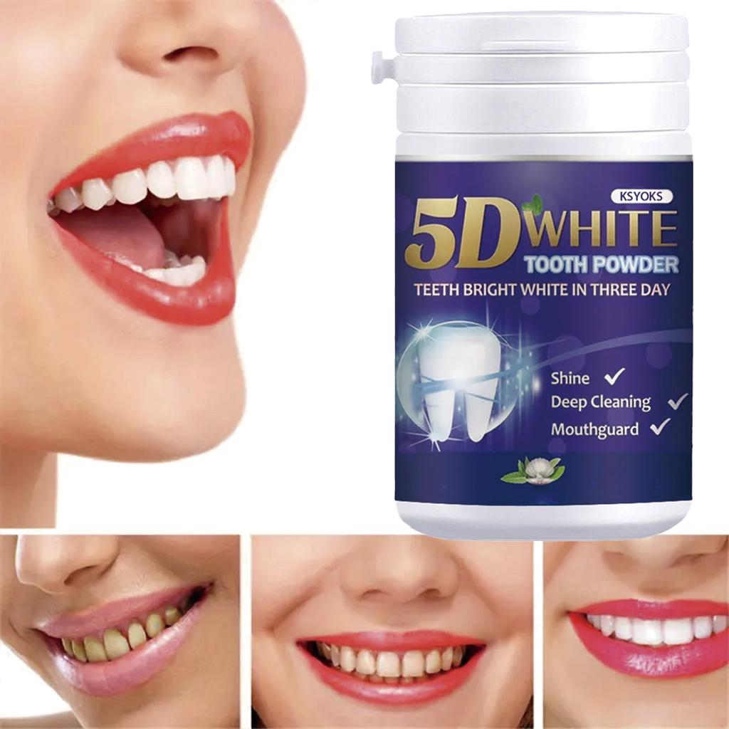 Teeth Whitening Powder for Sensitive Teeth Natural Formula for Brighter Smile