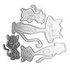 Cute Cats Metal Cutting Dies Handmade Crafts DIY Scrapbooking Embossing Supplies for Children Kids Girls