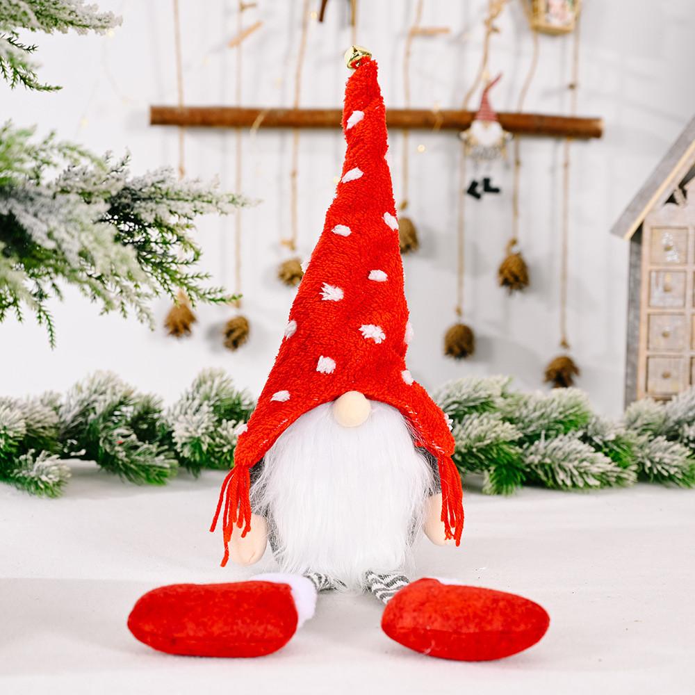 

Hanging Festive Leg Rudolf Plush Doll With Jingle Bells For Vibrant Christmas Decor YH Bell Rudolph Hang