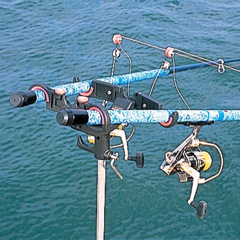 Daiichi Seiko Ika Uke Jiro Rod Black Holder, 13015,