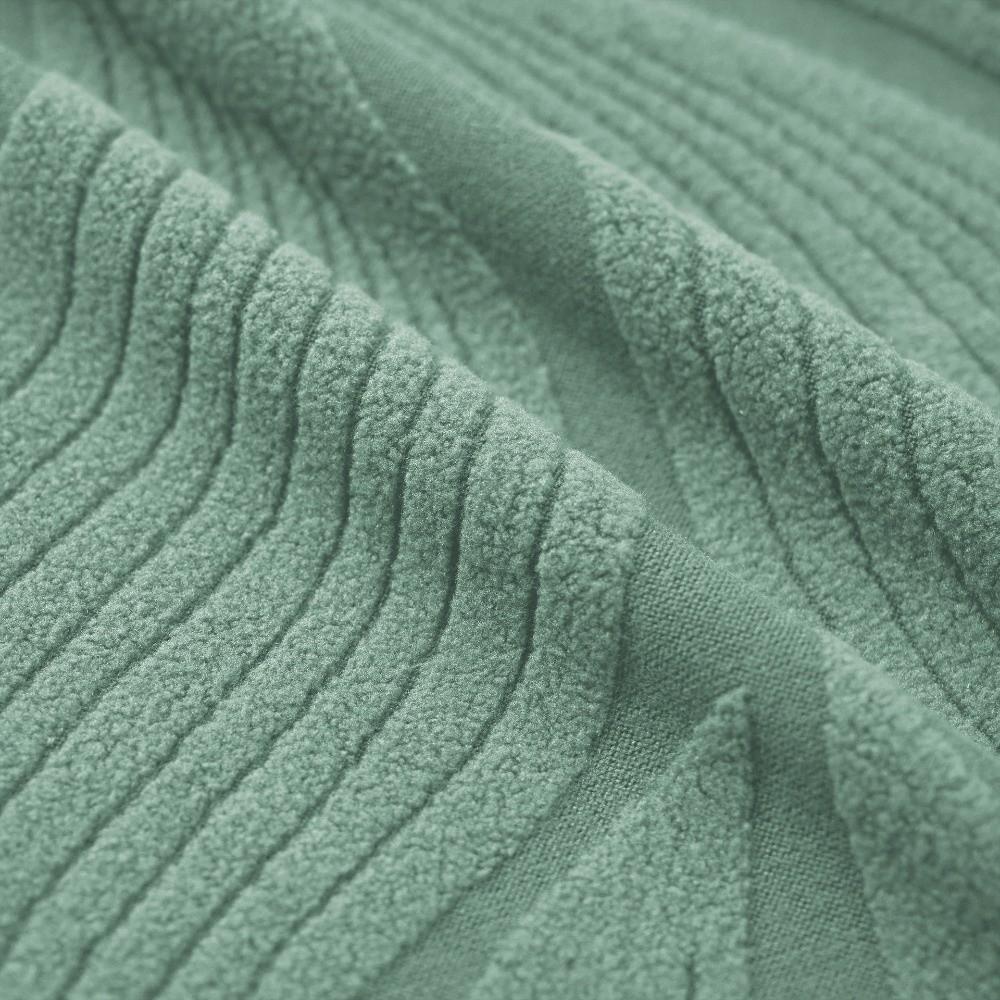 Solid Color Jacquard Chair Cushion Cover Elastic Chair Slipcover Four Season