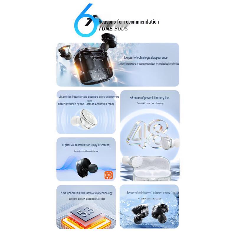 JBL TUNE BUDS True Wireless Noise Cancelling Earbuds