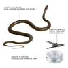 Snake Prank with String Clip Realistic Rubber Snake Prank for Teasing Friends Funny Prank Kit for Adults Prank Stuff