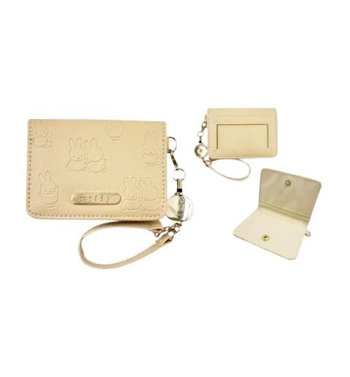 

Marimo Craft Sanrio Character MIX Open Pass W108 x H70 x D10mm Case, Miffy, Beige, Approx. (DBM-2649) бежевий
