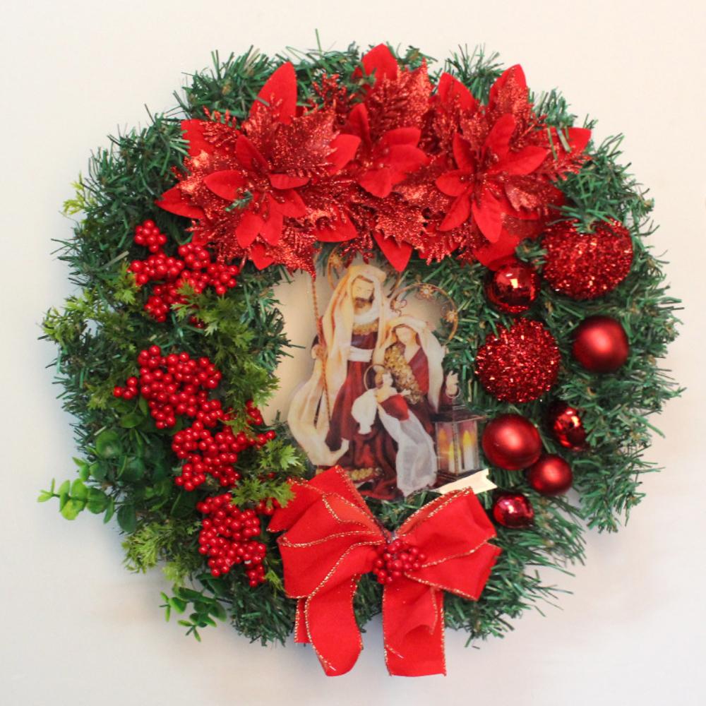 

Рождественский венок, настенная дверь, висит рождественское украшение, украшение для дома, вечерние товары для декора событий