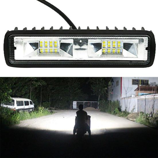 48W Car Off-Road SUV Truck Work Light Bar Bulb Spot Beam LED Driving Fog Lamp