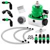 Universal Fuel Pressure Regulator Kit Car Fuel Pressure Regulator 100psi Adjustable Oil Gauge AN 6 Fitting End Oil Hose Fitting