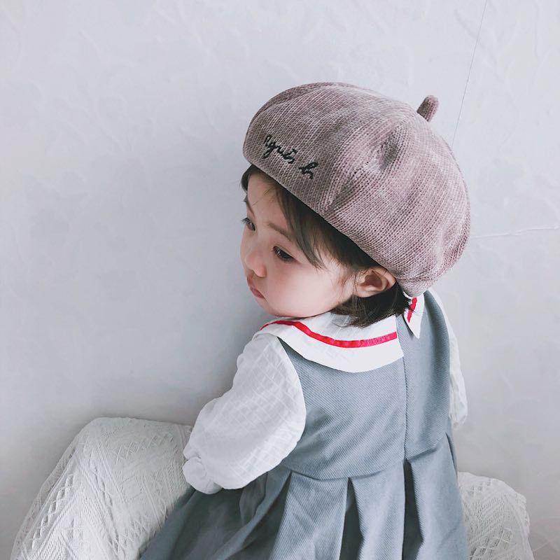 Buy Cute Baby Hat Vintage Autumn Winter Baby Beanies Cap Kids