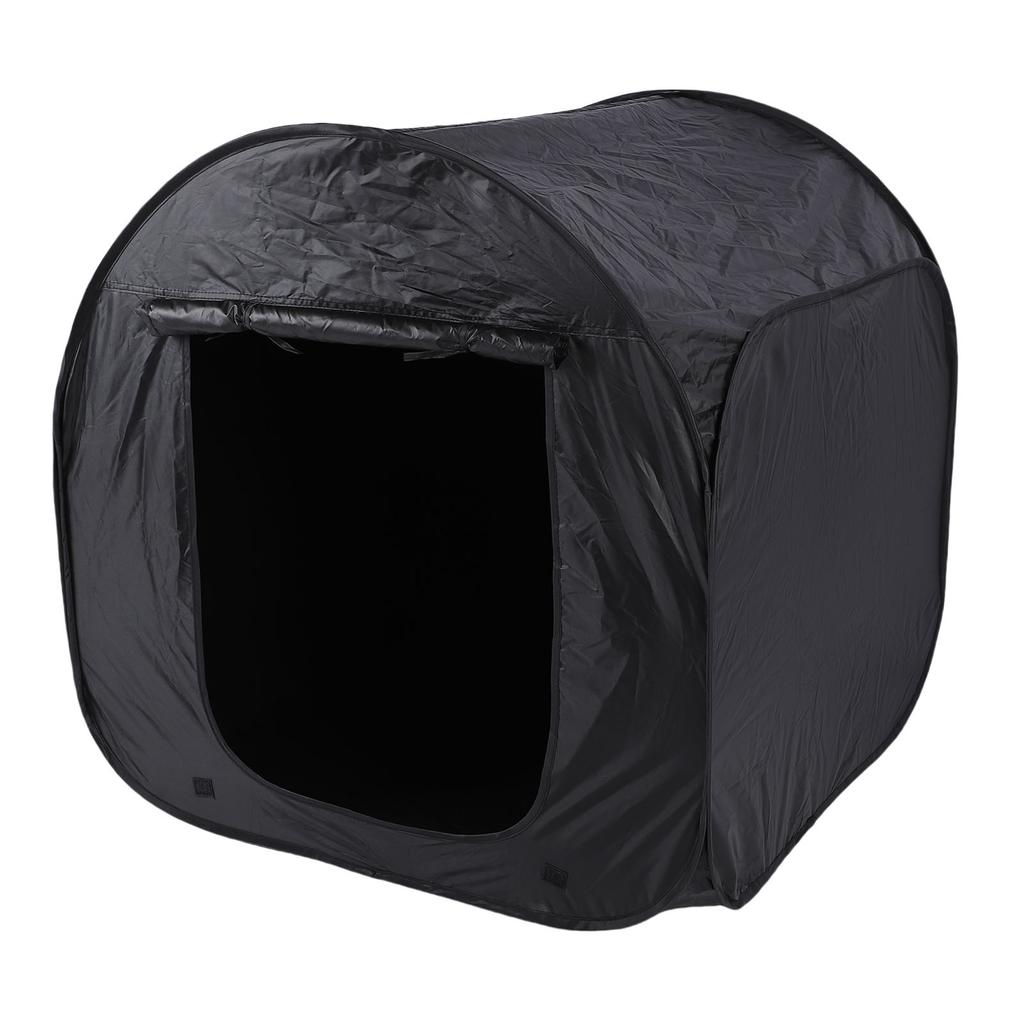 Kids Sensory Tent Portable Pop Up Children Play Tent Black with Door and Window for Indoor
