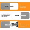 10 PCS Square Snap Safety Hooks Diamond Shaped Hangers Sturdy Anti-Drop Q-Type Hooks