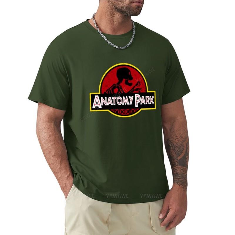 Unisexs Tshirts Cotton Teeshirt Anatomy Park Shirt Tshirt Funny T Shirt Aesthetic Clothing Korean Fashion Unisexs Clothing